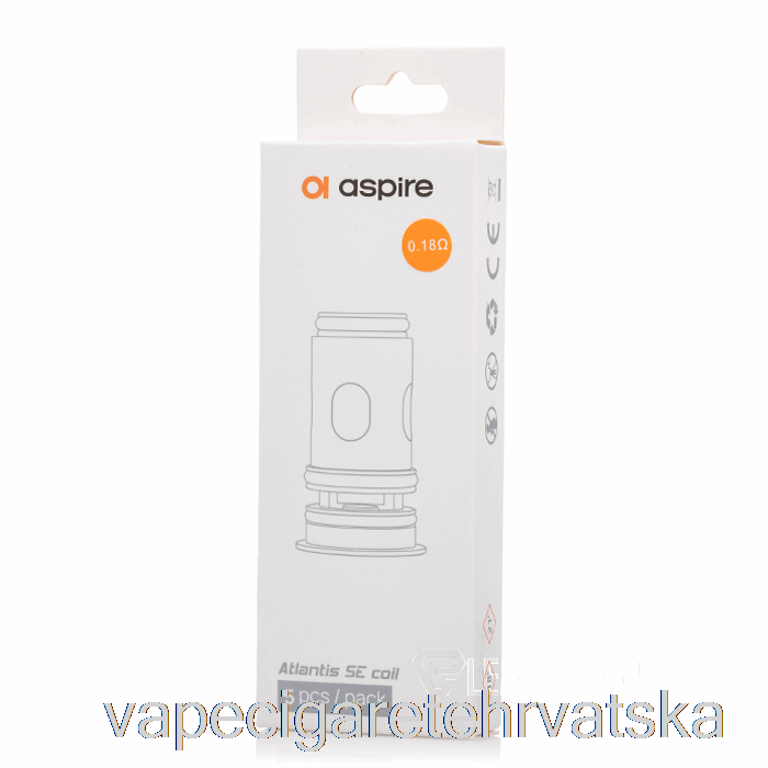 Vape Hrvatska Aspire Atlantis Se Zamjenske Zavojnice 0.18ohm Zavojnice